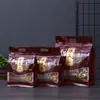 Saco de Armazenamento de Casca de Tangerina Xinhui Saco de Embalagem de Chá com Selagem de Oito Lados 0,1 kg Meio Jin 0,5 kg Saco Selável Automático Portátil