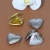 Caja de fase de acero inoxidable popular europea y americana, nueva caja de fase Ruyi en forma de corazón, caja de foto con personalidad, colgante