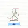 Fivela Boca de Peixe em Liga de Zinco Fivela de Cachorrinho Acessórios para Alça Fivela de Animal de Estimação Fivela Olho de Peixe Galvanizado Fivela de Chave