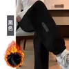 Pantalones de Maternidad Primavera Otoño Ropa de Abrigo Felpa Gruesa 2026 Nuevo Estilo Cálidos Casuales Tallas Grandes Pequeños Deportivos Pantalones de Chándal