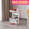 Mesita de noche moderna minimalista, mueble de almacenamiento para dormitorio, mesa de centro para sala de estar, mesa lateral para sofá de apartamento pequeño, estante de almacenamiento mini simple