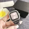 2025 Comércio Exterior Transfronteiriço Feminino Casual Relógio Quadrado Urso 3 Pinos Fabricante Atacado Dropshipping Tela Grande Diamante