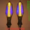 Luces LED de Señalización de Giro de Amplio Rango de Voltaje 36-72V Adecuadas para Todas las Series de Modificaciones de Bicicletas Eléctricas
