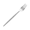 Set de cubiertos de acero inoxidable 304 de alta gama, para bistec, tenedor y cuchara, para cafeterías elegantes y restaurantes occidentales