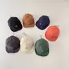 Ins Baby Chapéu Smiley Soft Brim Cap Primavera e Outono Boné de beisebol infantil fino Verão Sol Chapéu para meninos e meninas
