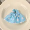 Novidade Primavera/Verão Roupas para Boneca de 10CM Saia Salopete de Veludo Cotelê Vintage Roupa de Reposição para Boneca de Pelúcia Venda por Atacado