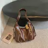 Moda transfronteiriça nova bolsa estilosa feminina bolsa de grande capacidade para o dia a dia bolsa de ombro único bolsa tote simples retrô casual