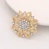 Broche Insígnia de Noiva Exquisito Liga de Zinco Strass de Alta Qualidade Moda Versátil Pin de Joia Corsage para Roupas Femininas