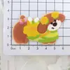 Tamaño GrandeAcrílico Dibujos Animados Lindo Súper Adorable Accesorios de Cachorro Broche Insignia DIY Decoración para Refrigerador