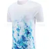 Nova roupa de badminton masculina e feminina de manga curta ultraleve secagem rápida respirável sportswear yy top grupo de competição roupas impressão