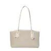 Bolsa de ombro retrô transfronteiriça para mulheres, nova moda 2026, bolsa de ombro requintada, bolsa tote de camurça de grande capacidade