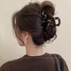 Pinza de Garra de Acrílico Estilo Coreano para Mujer 2025 Nuevo Tamaño Grande para Cabello Grueso, Pinza de Tiburón de Gama Alta para la Parte Posterior de la Cabeza