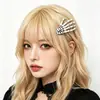 Pinza para el pelo de mano de esqueleto de Halloween Garra de fantasma Accesorios de decoración Accesorios para el pelo de esqueleto en blanco y negro Suministros divertidos para disfraces de fiesta