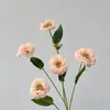 Caléndula Artificial Flor de Margarita de Rama Larga Ventana de Monet Decoración de Boda Hogar Flor de Seda Estilo Europeo Cojín de Aguja Crisantemo Flor Artificial