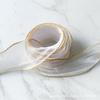 Flor de fita rabo de peixe embalagem de bolo Flor de fio de fita floricultura material floral DIY borda ondulada malha de fita fita de malha artesanal