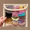 Diademas de Colores para el Cabello de Niñas, Bandas para el Cabello de Bebé, Alta Elasticidad, Cuerdas para el Cabello que No Dañan, Bandas para el Cabello de Niñas para Coletas Altas