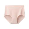 Roupa íntima OEM Personalizada para Mulheres, Algodão Confortável de Cintura Alta com Controle da Barriga, Não Apertada, Levanta Bumbum Sem Costura, Roupa Íntima Respirável de Algodão Puro