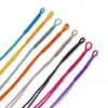 72# Bucle Enrollado de Nylon Bobina Material DIY Cuerda Trenzada Hecha a Mano Bucle Falso Hebilla Colgante Cordón para Collar
