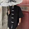 Nueva Camisa Jacquard de Estilo Chino Tang Suit con Cuello Alto para Hombre, Camisa Zhongshan de Botones para Verano, Chaqueta Casual Nueva de Moda