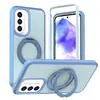 Funda de teléfono magnética a prueba de tres capas de acrílico adecuada para Samsung A57 A37 A17 Anti-Caída A56 Funda Protectora