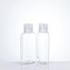 Botella de gel exprimible con tapa abatible de 60 ml de Shengruo Factory, portátil, con emulsión de agua, desinfectante de manos, botella de viaje