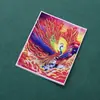 Pintura Thangka Dorada Semi-Pintada a Mano al por Mayor Núcleo Zorro Hada Zorro de Nueve Colas Changming Vida Pasada y Vida Presente Lienzo Thangka Se Puede Personalizar