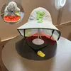 Xale de Verão Infantil Chapéu de Sol para Meninos e Meninas, Chapéu de Pescador com Proteção Solar para Praia, Chapéu de Sol Anti-UV para Exterior Atacado