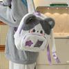 Nueva mochila de cachorro de peluche linda Lolita hermana suave bolsa de dolor bolsa mochila de estudiante de dibujos animados venta al por mayor de fábrica