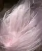 Tecido de malha para modelagem médio-rígido na cor violeta, malha para saia bufante DIY, tecido para decoração de cena de véu, verde escuro