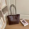 Elegante bolso tote retro para mujer, nuevo bolso de hombro de moda de otoño 2026, bolso de mano de gran capacidad