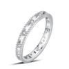 Anillo de plata esterlina Elaine S925 Versión coreana del dulce anillo de diamantes huecos temperamento personalidad red anillo de cola roja una generación de cabello