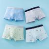 Roupa íntima infantil cuecas boxer para meninos cuecas boxer para meninos adolescentes algodão roupa íntima antibacteriana fabricantes atacado