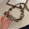 Cinturón Retro para Mujer, Estilo Étnico, Lujo Ligero, Estilo Bohemio de Alta Gama, Cadena de Cintura Tejida a Mano, Accesorios de Corbata, Cinturón