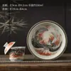 Taza de té de arcilla estilo antiguo Jingdezhen con tapa para uso doméstico, Juego de té Kung Fu de tres piezas, Juego de té Set de regalo
