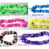 Venta al por mayor de fábrica guirnalda hawaiana hula collar anillo para el cuello anillo para el pecho corona deportiva