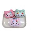 Nuevo Peluche Creativo Gato Kt Muñeca Travesti Accesorios Broche DIY Accesorios para el Cabello Material Colgante Llavero Colgante
