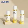 Botella de Vacío Xumin Cosmetics 15ml Botella Dispensadora de Crema para Ojos Presionar 30/50ml Botella con Bomba Hidráulica para Loción Esencial