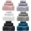 Toalha de Algodão Puro Doméstica Absorvente Macia para Lavar o Rosto Conjunto de Toalhas de Banho Toalha Pequena Quadrada Lisa Espessada Comércio Exterior Transfronteiriço