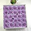 Dia dos Namorados Chinês Su Xing Flor de Sabão Cabeça de Flor Rosa Fabricante Atacado Manta de Sete Camadas Flor de Sabão Caixa de Presente Frete Grátis