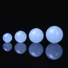 Cuentas Sueltas de Cristal Natural Aguamarina Azul Piedra de Uva Calcedonia Verde Púrpura Cuentas Sueltas para Collar Pulsera Venta al por Mayor