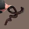 Pinza para el pelo de onda vintage para mujer, estilo de alta gama 2026, pinza de tiburón grande nueva para cabello grueso, accesorio para el cabello