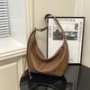 Bolso de Hombro Versátil Estilo Perezoso de Comercio Exterior para Mujer Nuevo Otoño 2025 Gran Capacidad Versátil Bolso para el Trabajo Diario Bolso Cruzado Casual