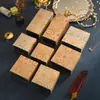 Caja de Cajón de Empaque de Papel Estilo Palacio, Caja de Regalo para Aretes Dorados, Pulsera, Peine de Madera Grande, Peine de Cojín de Aire, Venta al por Mayor de Cajas de Regalo