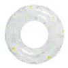 Anillo de Natación Inflable Blanco Pequeño Margarita Trébol Transparente para Bebé Anillo para Axilas Anillo de Natación de Celebridad de Internet Envío Gratis