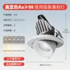 Lámpara de Techo Empotrada Cob Elefante Nariz Ángulo Ajustable Sala de Estar Hogar Downlight Tienda Comercial Foco Lavador de Pared LED