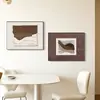 Pintura Decorativa Moderna Minimalista para Caja de Medidor Eléctrico, Pintura para Colgar sin Clavos para Restaurante para Cubrir la Caja de Interruptores Eléctricos y Mural de Interruptor Débil