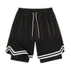 Shorts Finos de Verão Masculino, Tamanho Grande, Estilo Americano, Comprimento de 5 Pontos, Esportivo Casual Moderno Versátil Respirável Solto para Uso ao Ar Livre