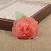 Venta directa de fábrica en stock 6cm flor hecha a mano tela semiacabada flor diy joyería accesorios de ropa accesorios accesorios de flores
