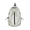 Mochila casual da moda para homens, mochila de trilha para estudantes do ensino médio, mochila de viagem, mochila pequena simples e leve para mulheres
