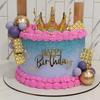 Topper Acrílico para Pastel de Feliz Cumpleaños Hecho a Mano con Letras en Inglés, Descuento por Volumen para Fiestas